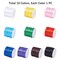 100 Yards 2mm Satin Rattail Cord Nylon String Trim Silk Cord Beading String for Friendship Bracelet Necklace Chinese Knot Macramé Trim Dream Catchers Braid Hair 10 Color
